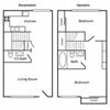 2 bedroom/ 1.5 bath townhome